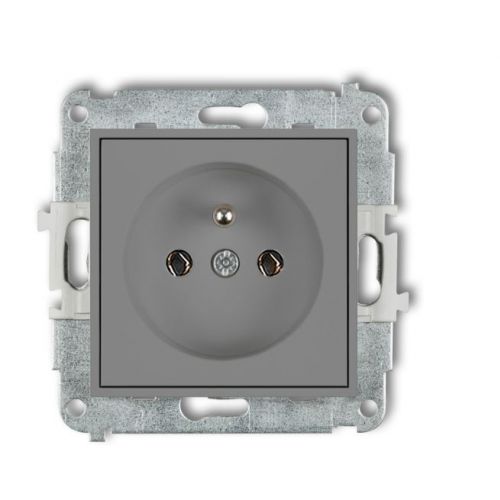 KARLIK MINI Gniazdo pojedyncze z uziemieniem 2P+Z (bez przesłon torów prądowych) szary mat 27MGP-1z - przechwytywanie[149].jpg